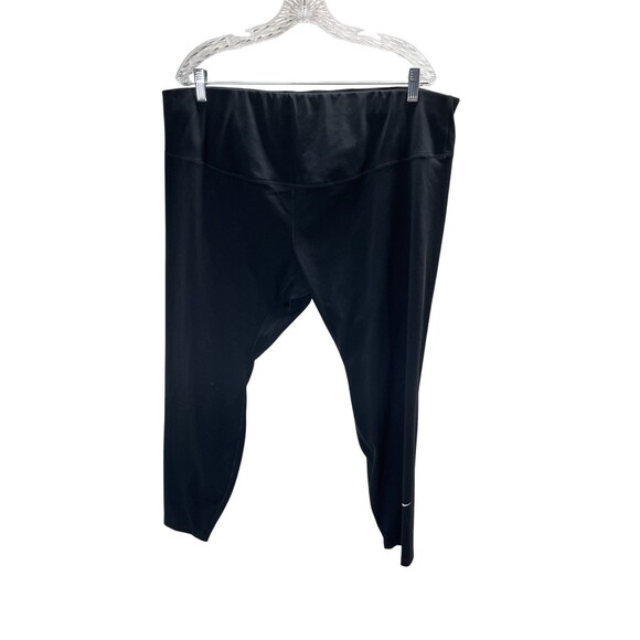 Nike Pants Women's Size 3X Black Dri-Fit Stretchy - Picture 1 of 5